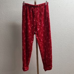 Kids Red Heart Pajama Bottoms